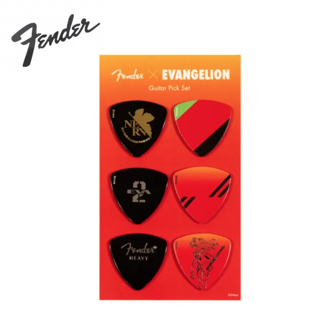 Fender 新世紀福音戰士明日香限量聯名6pcs 原廠公司貨商品保固有保障 Momo購物網