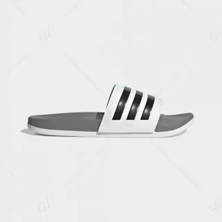 【adidas 愛迪達】拖鞋 男鞋 女鞋 運動 ADILETTE COMFORT SLIDES 白 GZ5895(A4989)