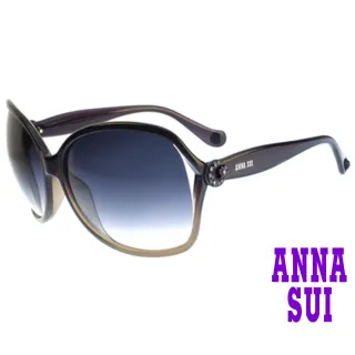 【ANNA SUI 安娜蘇】安娜月之女神系列太陽眼鏡(AS869-774-黯紫)