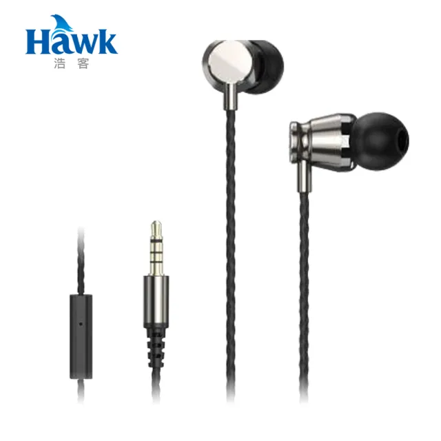 【Hawk 浩客】電競音樂耳機麥克風 HIE140(全指向性高感度麥克風)