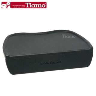 【Tiamo】填壓器用 防滑轉角墊-黑色(HG2593)