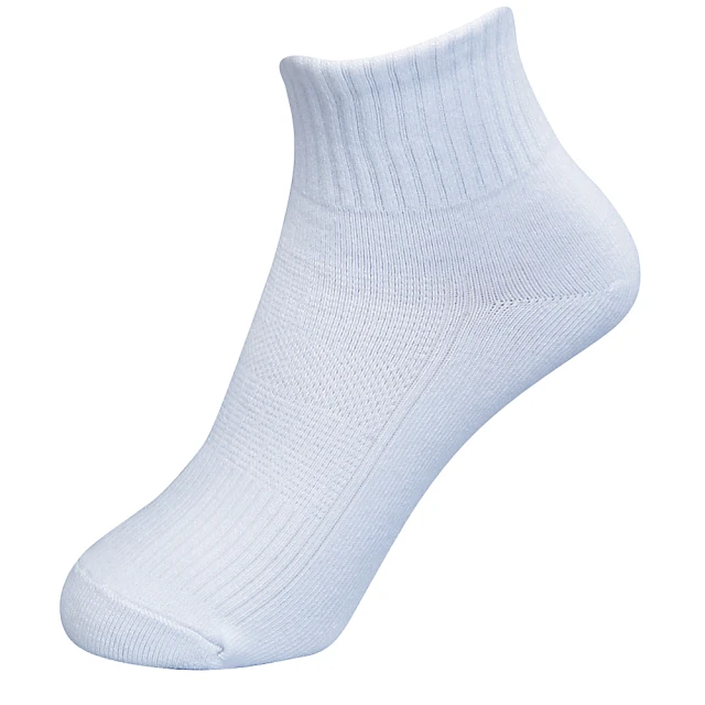 【三合豐 ELF】全白精梳棉學生襪-18雙(MIT社頭好襪 有加大尺碼款)