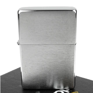 【ZIPPO】美系-Vintage-1937復刻版打火機(拉絲打磨鍍鉻款)