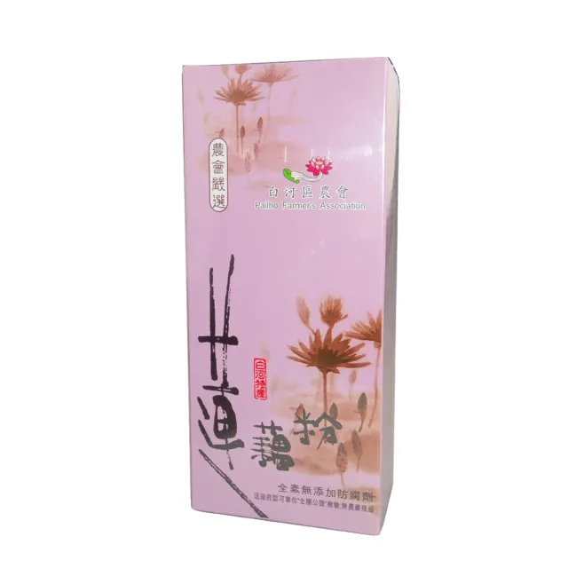 白河農會 蓮藕粉600gx1盒 Momo購物網