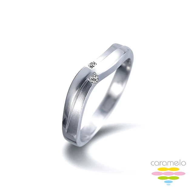 彩糖鑽工坊 14k 鑽石戒指 緣份系列 Momo購物網