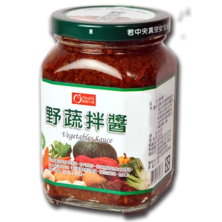 【康健生機】野蔬拌醬(380g/瓶)