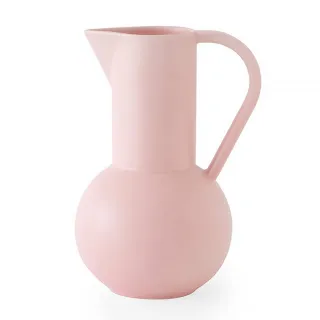 【Fubon Art 富邦藝術】MoMA美術館 Raawii手工陶製純色水瓶 小型(Strom系列 餐桌 水壺 花瓶)