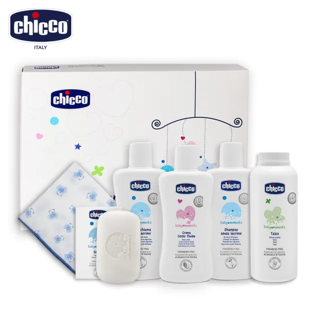 Chicco 寶貝嬰兒沐浴護膚禮盒 Momo購物網