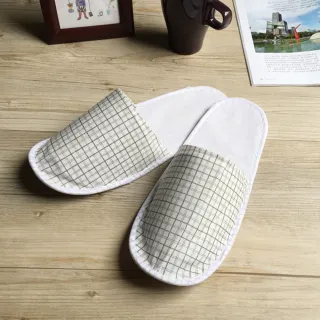 【iSlippers】輕便格紋紙拖鞋(30雙組)