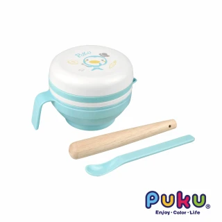 【PUKU藍色企鵝】幼兒離乳研磨器(7件組)