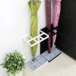 【H&R安室家】日式簡約傘架-長型6格鐵板