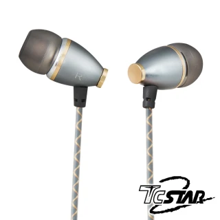 【TCSTAR】古典樂迷有線入耳式耳機麥克風/灰(TCE5130CG)