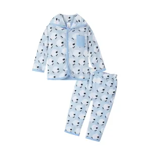 【baby童衣】任選 寶寶套裝 兩面穿優質風帽外套+九分長褲 37061(藍&綿羊)