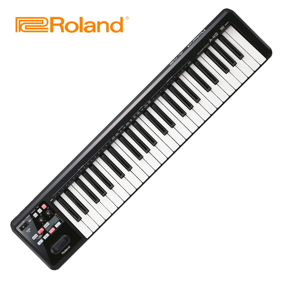 【ROLAND 樂蘭】A49 MIDI 49鍵主控鍵盤 黑色款(原廠公司貨 商品有保障)