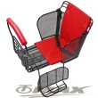 【鐵馬行】自行車舒適兒童安全後座椅-台製-紅(速)