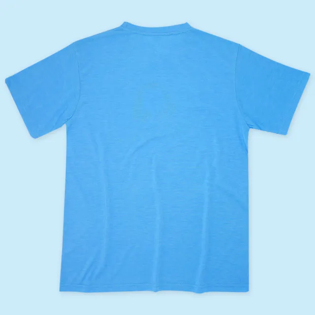 【AKUMA YOGA】男款直筒T-Shirt- Abula-Prasarita Padottanasana 圓領(台灣設計師原創瑜珈系列)