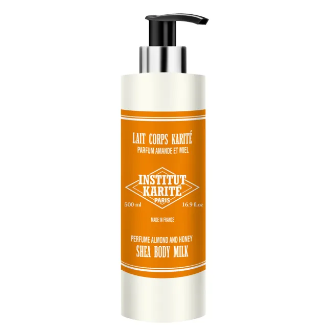【Institut Karite Paris】巴黎乳油木蜂蜜杏仁保濕美體乳(500ml)