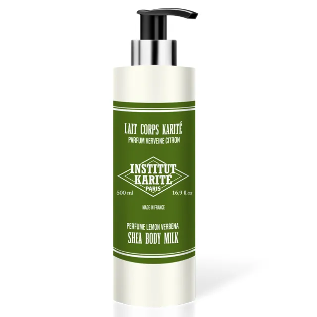 【Institut Karite Paris】巴黎乳油木檸檬馬鞭草保濕美體乳(500ml)