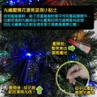 【摩達客】2尺/2呎-60cm夢幻多變彩光LED光纖聖誕樹(藍銀系飾品組/本島免運費)