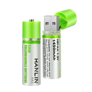 【HANLIN】AA3(環保USB充電AA3號電池)