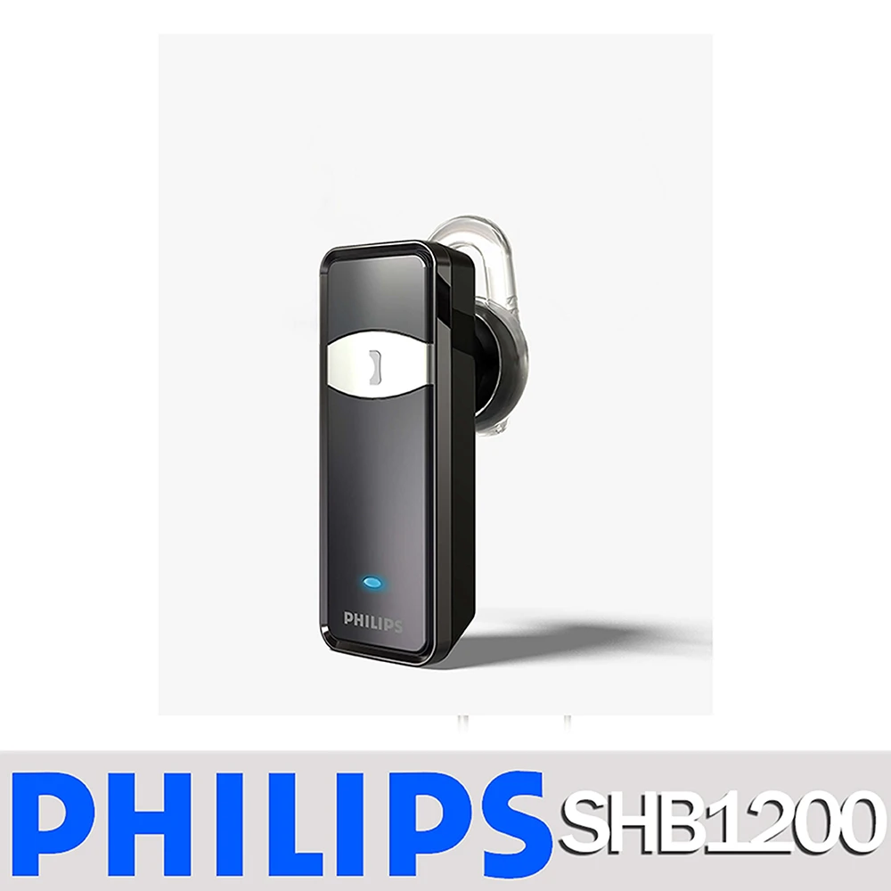 【PHILIPS 飛利浦】SHB1200/97 黑 耳塞式藍芽耳機
