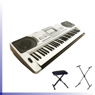 【BOSTON】標準61鍵可攜式電子琴  含琴架、琴椅 公司貨(BSN-250)