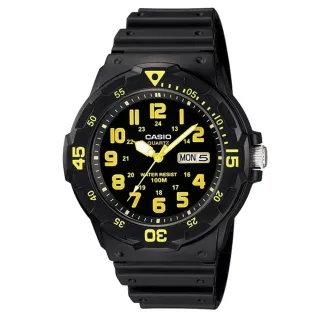 【CASIO】潛水風DIVER LOOK系列錶(MRW-200H-9B)