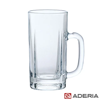 【ADERIA】日本進口玻璃啤酒杯800ml(豪飲款)