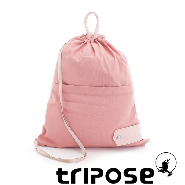 【tripose】微旅超輕量可攜式折疊後背包(粉)