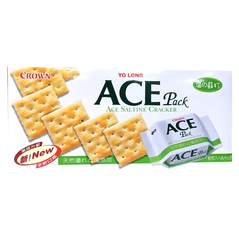 Crown Ace優龍原味蘇打餅乾 149g Momo購物網