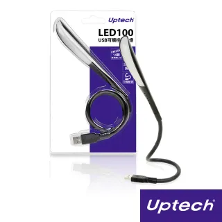【Uptech】LED100 USB可觸控LED燈(黑)