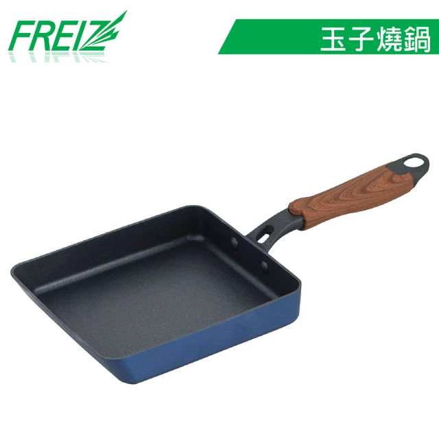 【FREIZ】日本品牌新式特種塗層平底鍋(15x18cm)