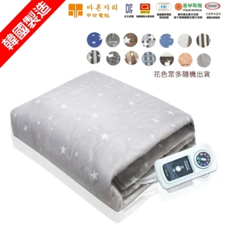 【韓國製造】雙人恆溫高級電熱毯KR-3800J(2+1年保固/顏色隨機出貨)
