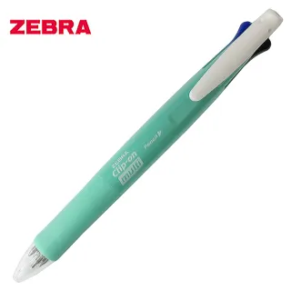 【ZEBRA斑馬】B4SA1-A2 四色五合一多功能原子筆(粉彩綠)
