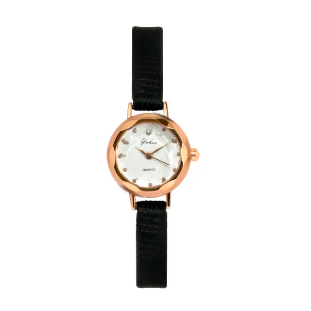 【iDeatry】森林系復古手錶 玫瑰金小圓錶(手錶 男錶 女錶 對錶 生日 情人節 交換禮物)