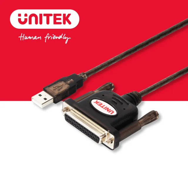 Unitek Unitek Usb轉db25並口印表機傳輸線 Unitek Usb轉db25並口印表機傳輸線y 121 Momo購物網