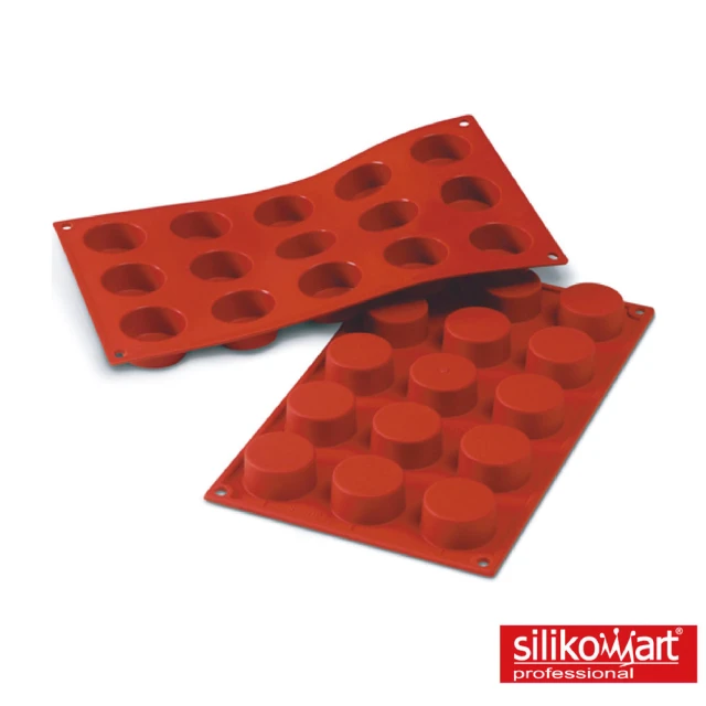 【silikomart】15連布丁模(義大利製 巧克力 冰模 矽膠模)