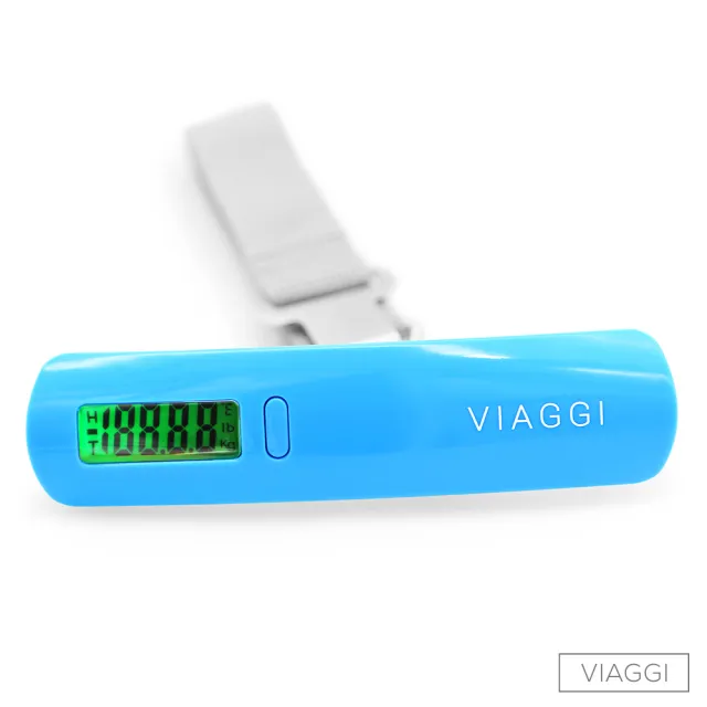 【VIAGGI】Estate電子行李秤(藍色)