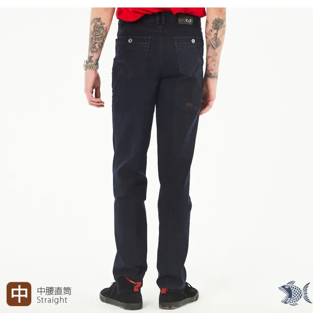 Nst Jeans 硬派男子高強度重磅耐磨彈性牛仔褲 中腰直筒 393 Momo購物網
