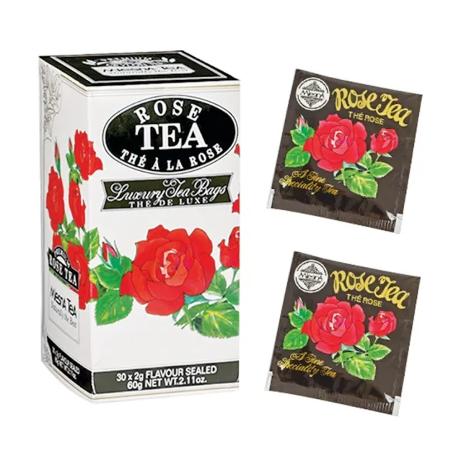 Mlesna 曼斯納 Rose Tea 玫瑰紅茶 30入 盒 Momo購物網