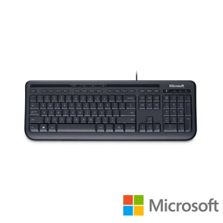 【Microsoft 微軟】標準鍵盤 600(黑)