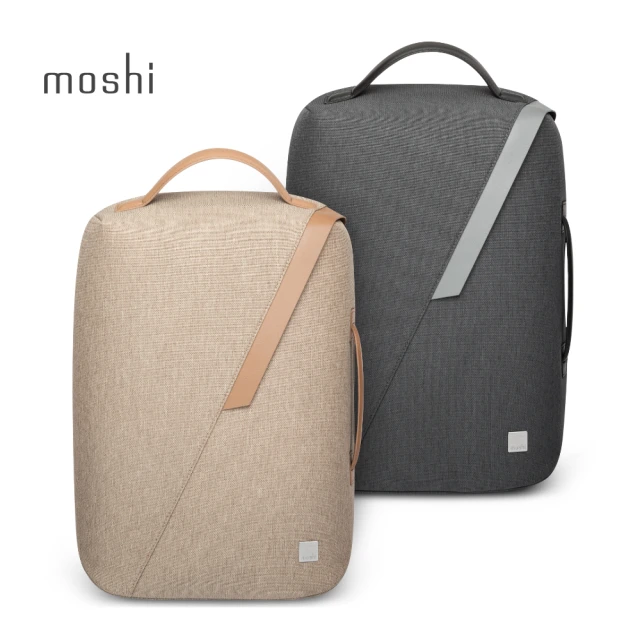 第07名 【moshi】Muto 斜肩背-後背-手提 三用電腦包