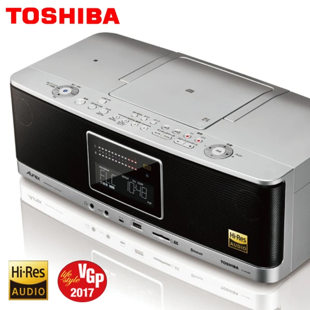 第02名 【TOSHIBA】Hi-Res 高解析音質手提音響(TY-AH1000TW)