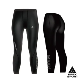 【AREXSPORT】萊卡男膝蓋固定壓力褲(慢跑/馬拉松/健身/登山/極限運動/台灣製壓力褲)