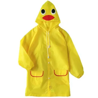 【Baby童衣】任選 雨衣兒童造型防潑水衣F1023(黃色)