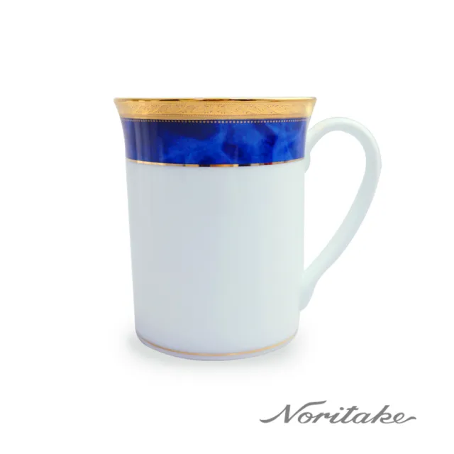 【NORITAKE】皇家馬克杯-藍邊/