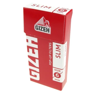 【GIZEH】德國進口-POP-UP捲煙專用濾嘴-6mm(102粒裝*2盒)