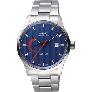 【MIDO 美度】官方授權 Multifort 動力儲存機械錶-42mm(M0384241104100)