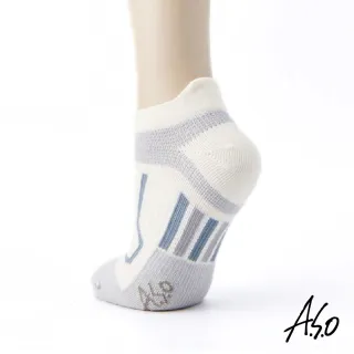【A.S.O 阿瘦集團】長效抑菌系列-運動船型襪(白色)