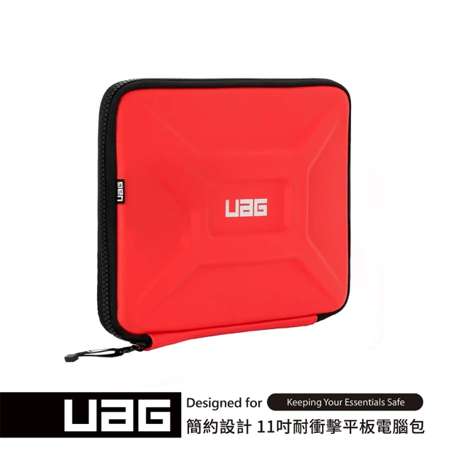 【UAG】11吋耐衝擊平板電腦保護套-紅(UAG)